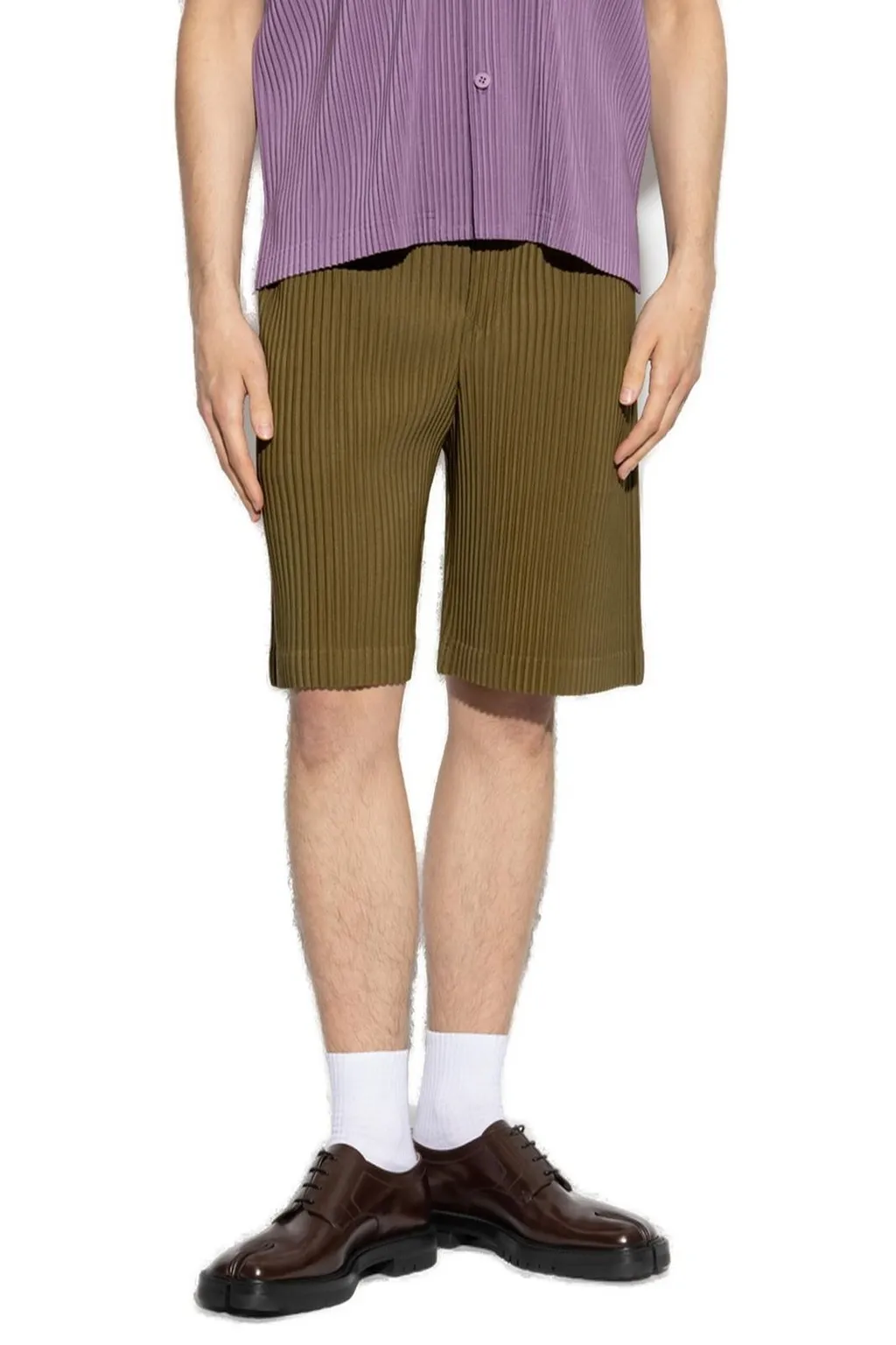 Homme Plissé Issey Miyake Mid-Rise Shorts