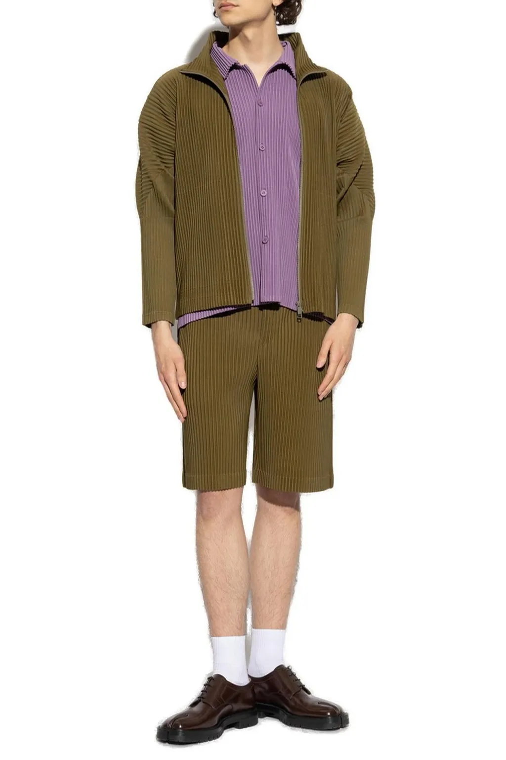 Homme Plissé Issey Miyake Mid-Rise Shorts
