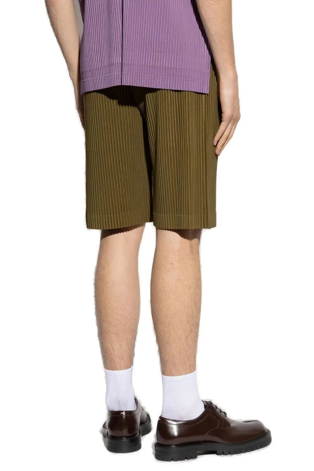 Homme Plissé Issey Miyake Mid-Rise Shorts