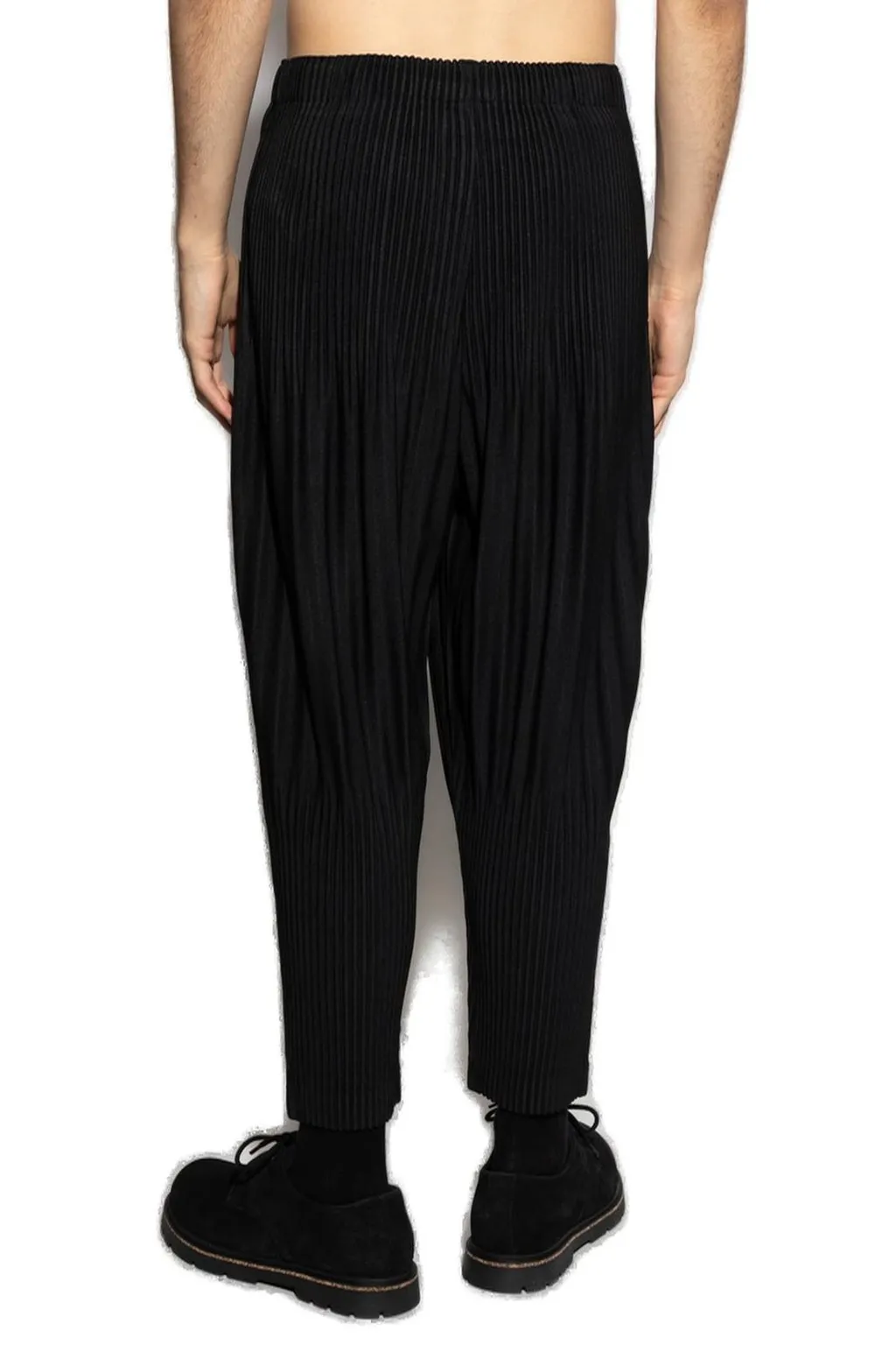 Homme Plissé Issey Miyake Cropped Pleated Trousers