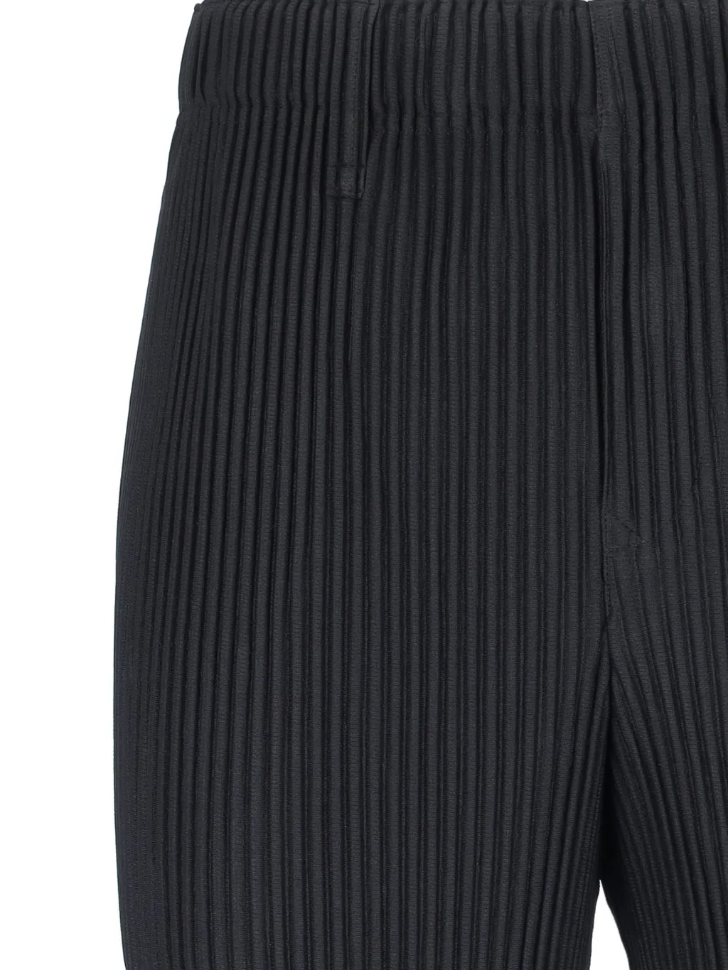 Homme Plissé Issey Miyake High Waist Cropped Trousers