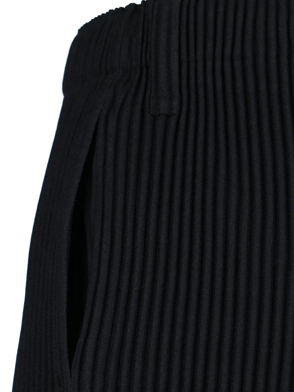 Homme Plissé Issey Miyake Wool Like Light Trousers