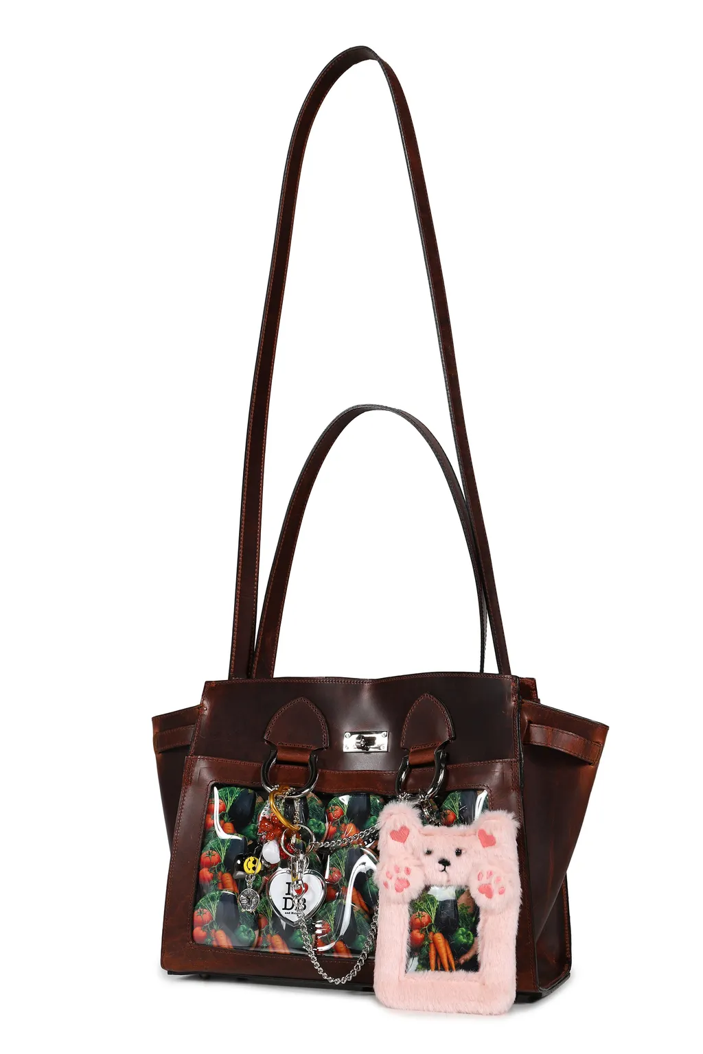 Leather Shoulder Bag / Brw Ita