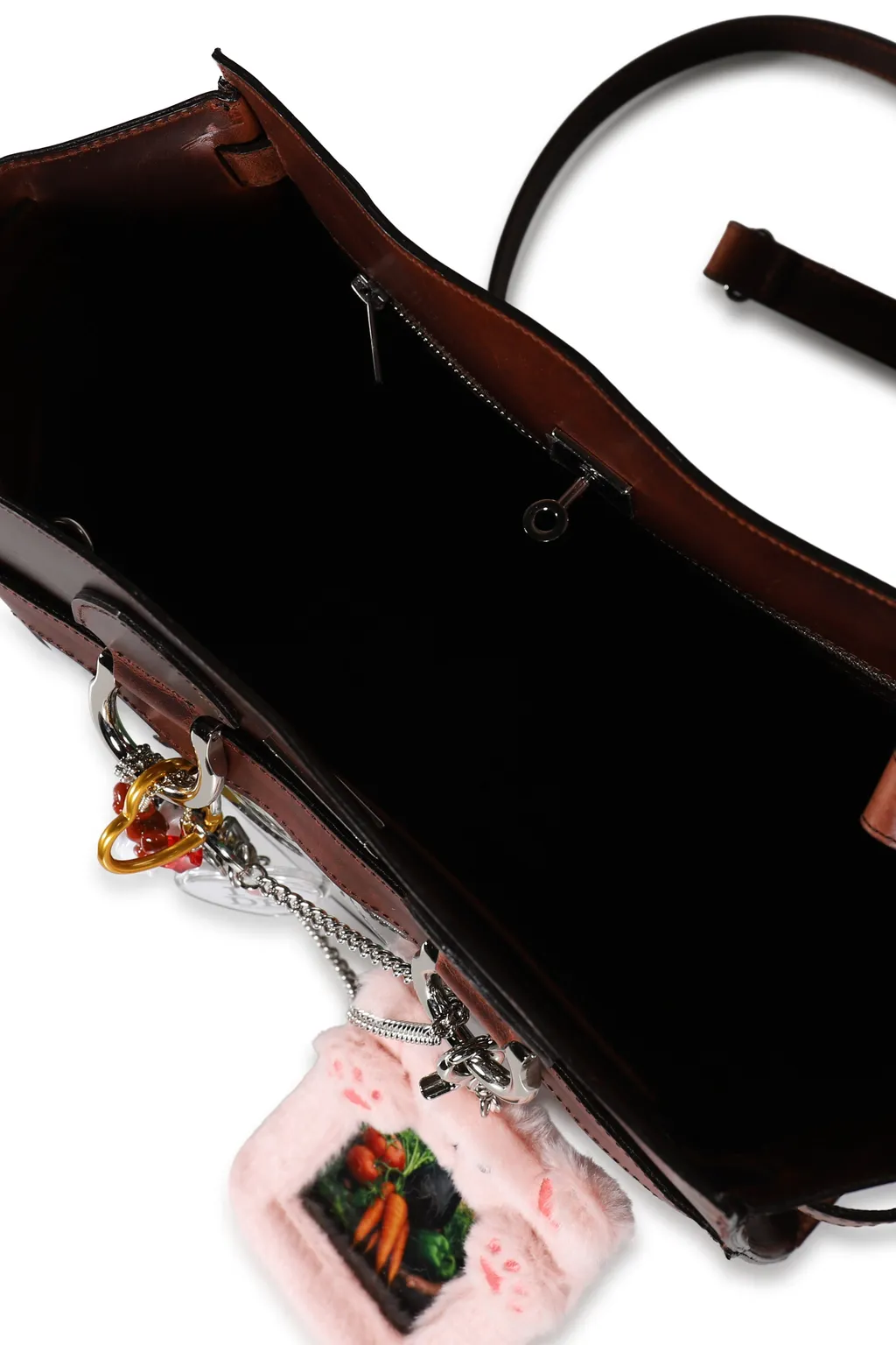 Leather Shoulder Bag / Brw Ita