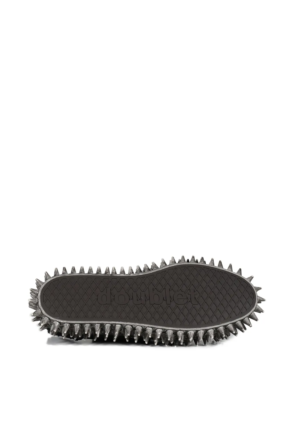 Dirty Spike Toe Cap Canvas Sneaker / Blk