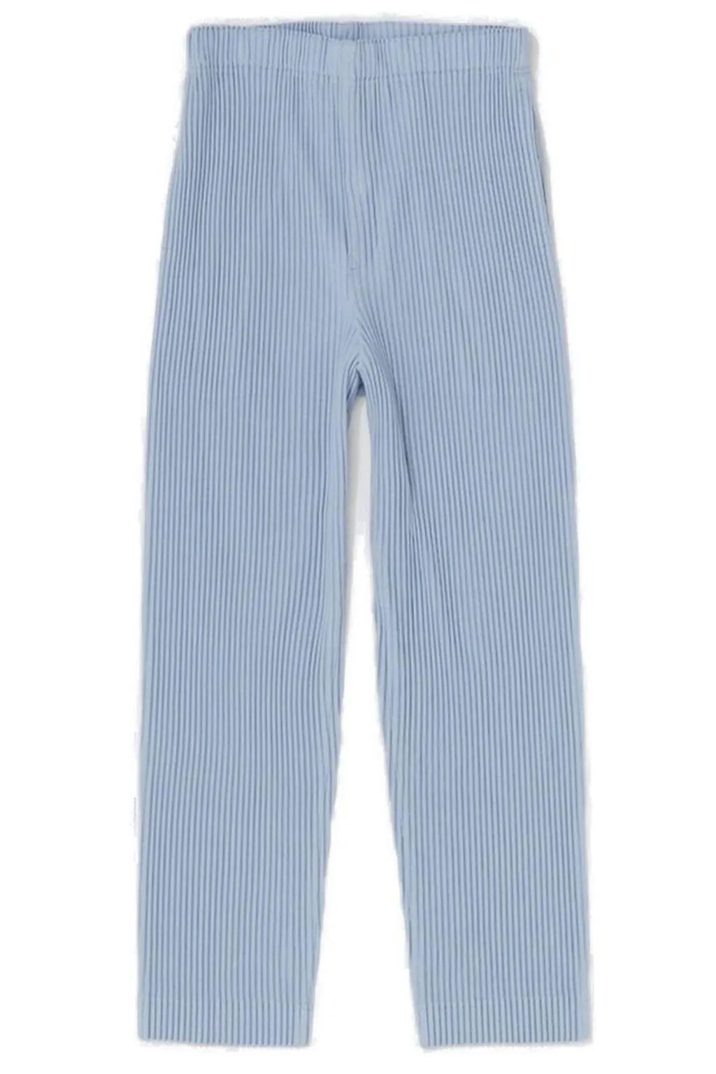 Homme Plissé Issey Miyake Elastic Waist Ribbed Trousers