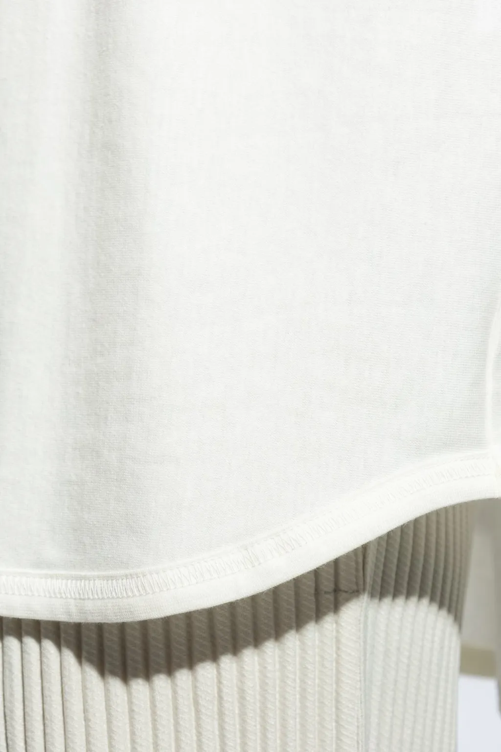 Homme Plissé Issey Miyake Long-Sleeved Round Neck T-Shirt