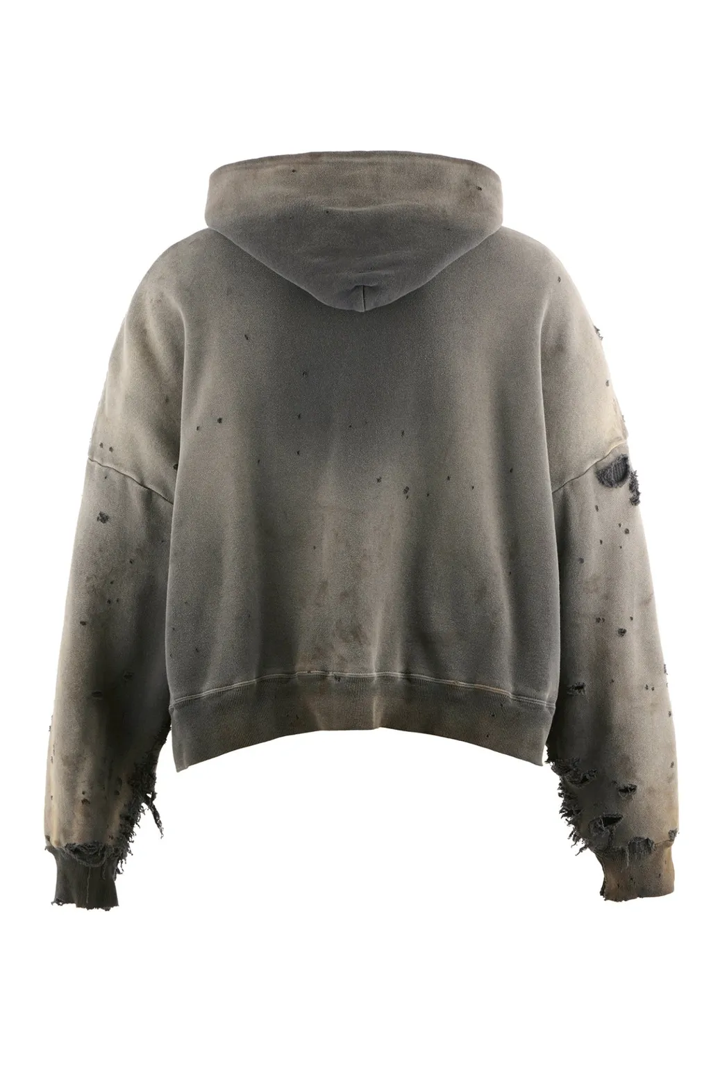 Zip Hoodie/Double Face / Blk