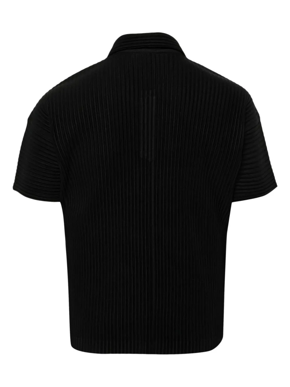 Homme Plissé Issey Miyake Pleated Short Sleeved Polo Shirt