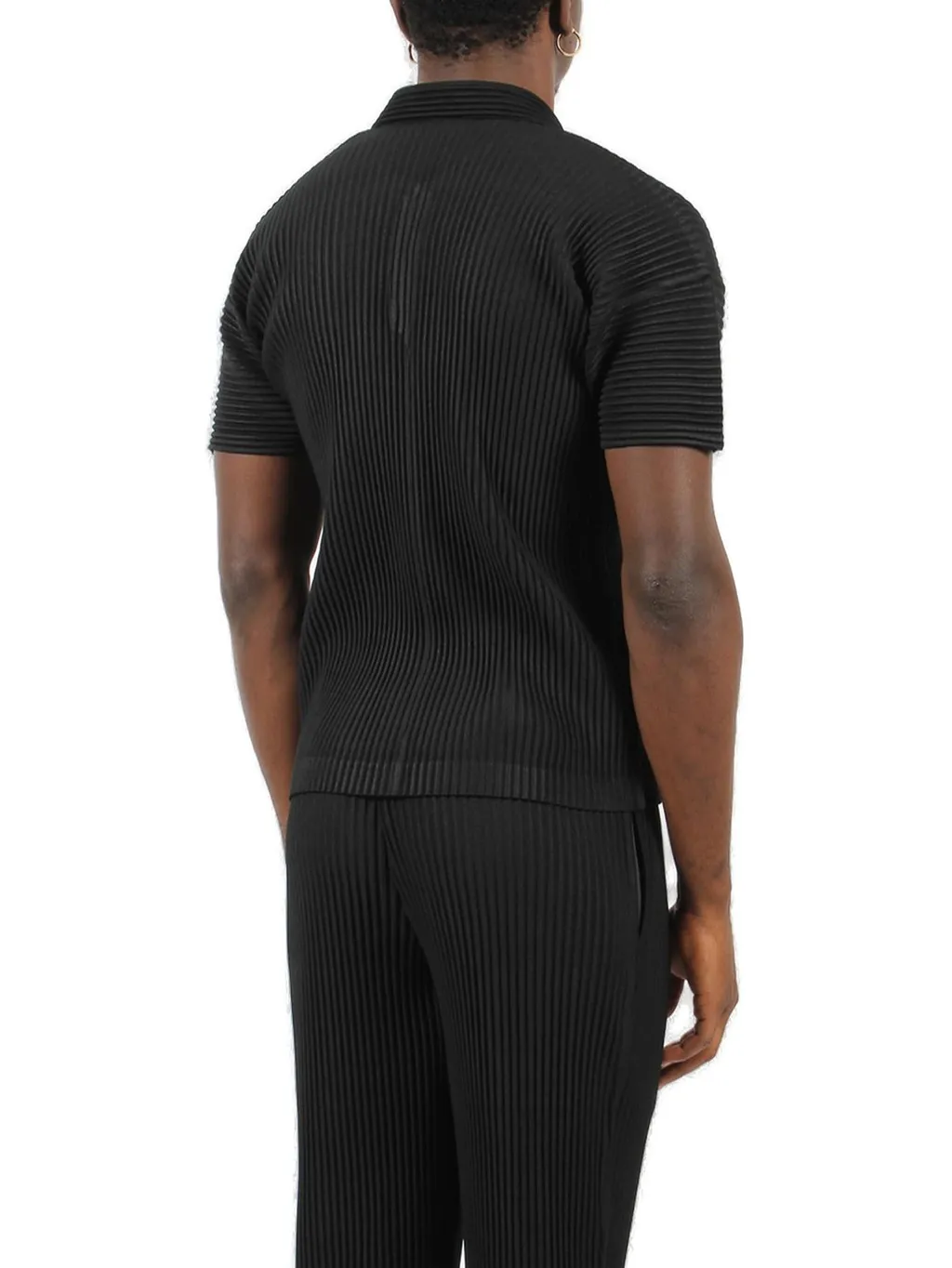 Homme Plissé Issey Miyake Pleated Polo Shirt