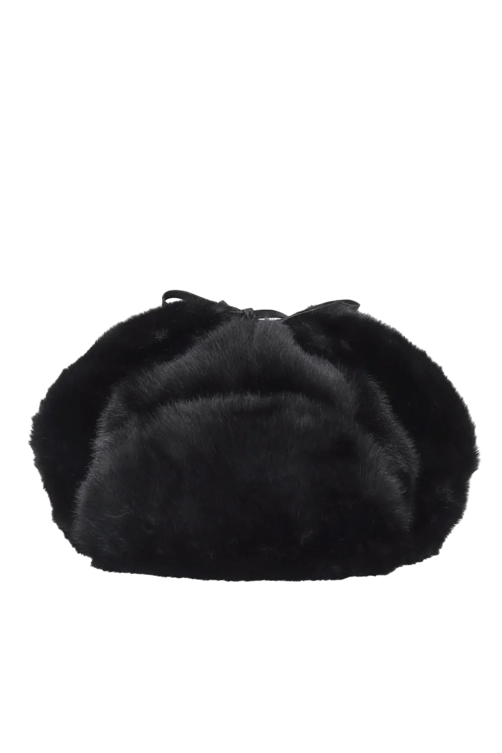 Faux Fur Trapper / Blk
