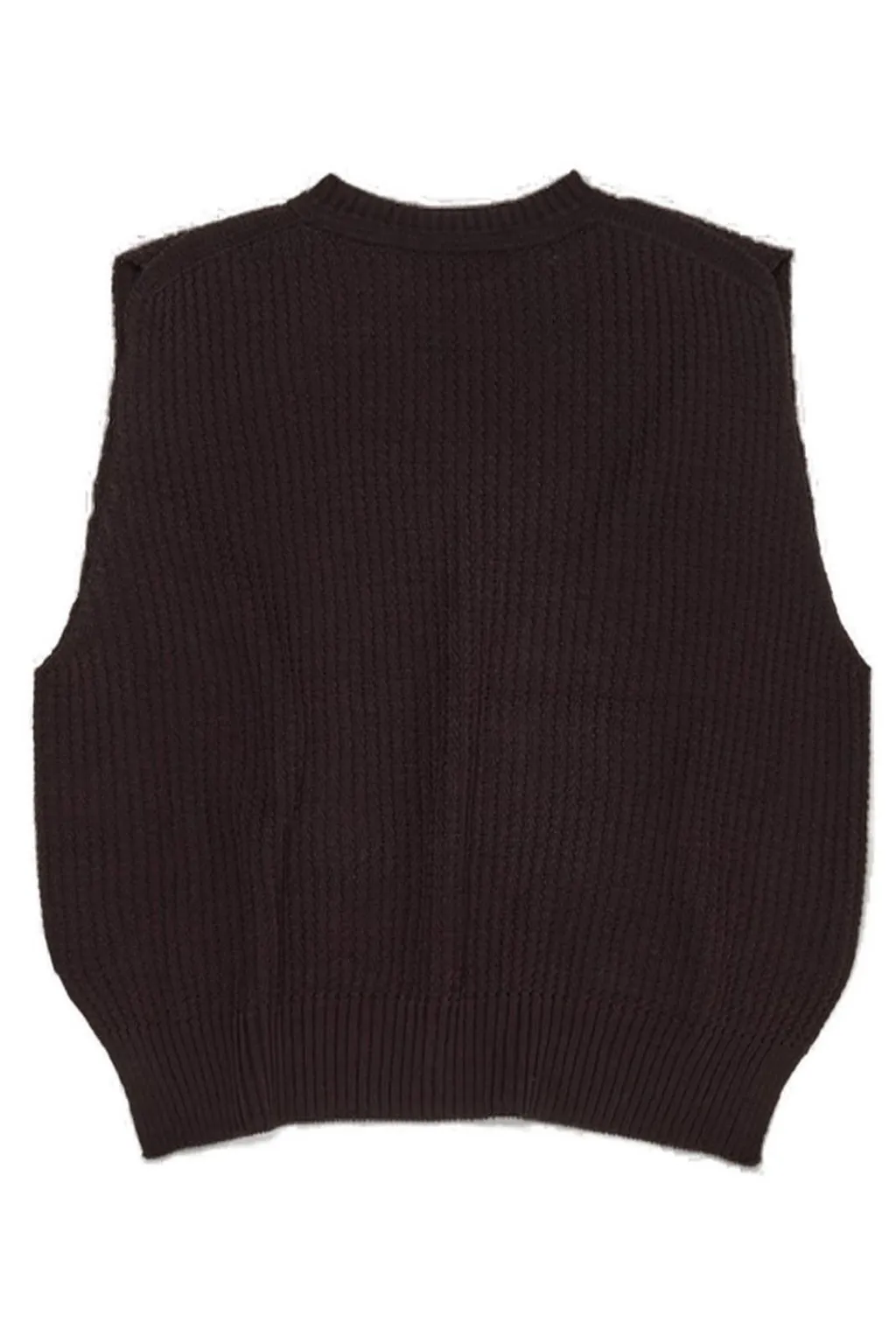 Homme Plissé Issey Miyake Crewneck Sleeveless Ribbed Jumper