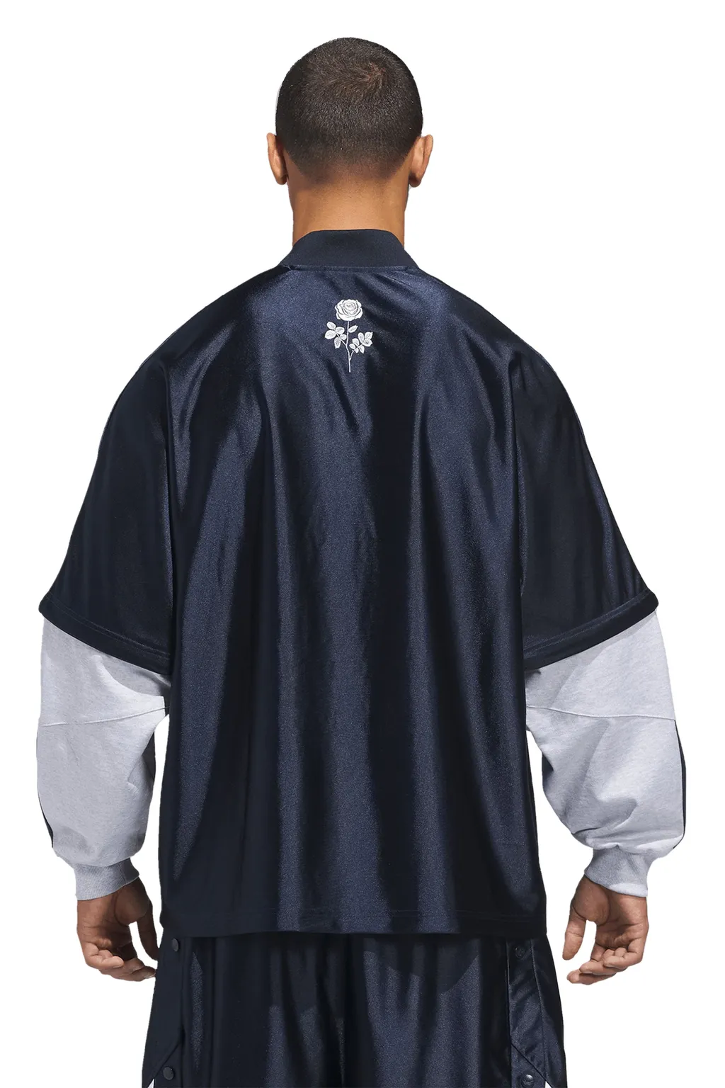 Dazzle Jersey / Light Gry Heather/Legend Ink