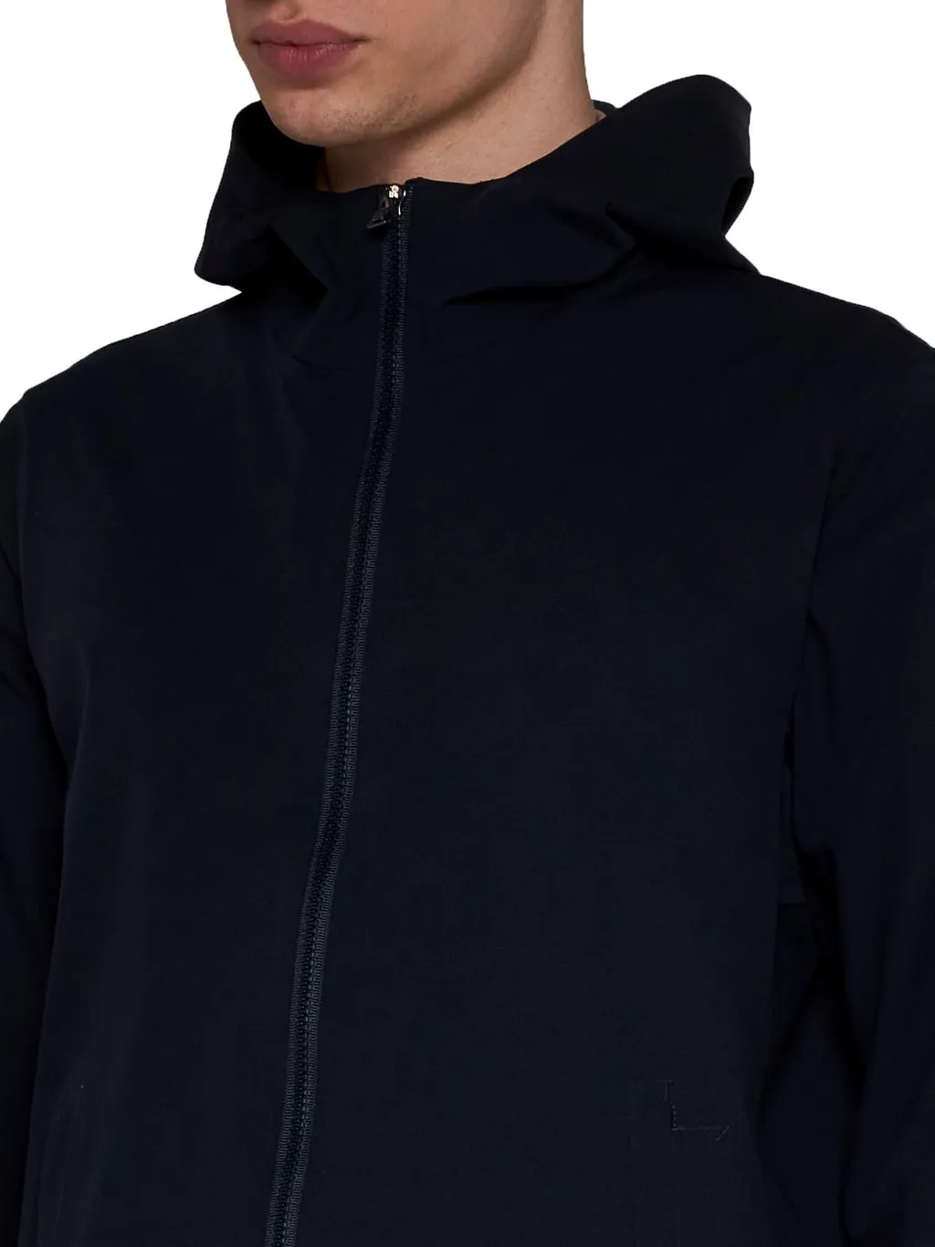 Herno Zip-Up Hooded Jacket