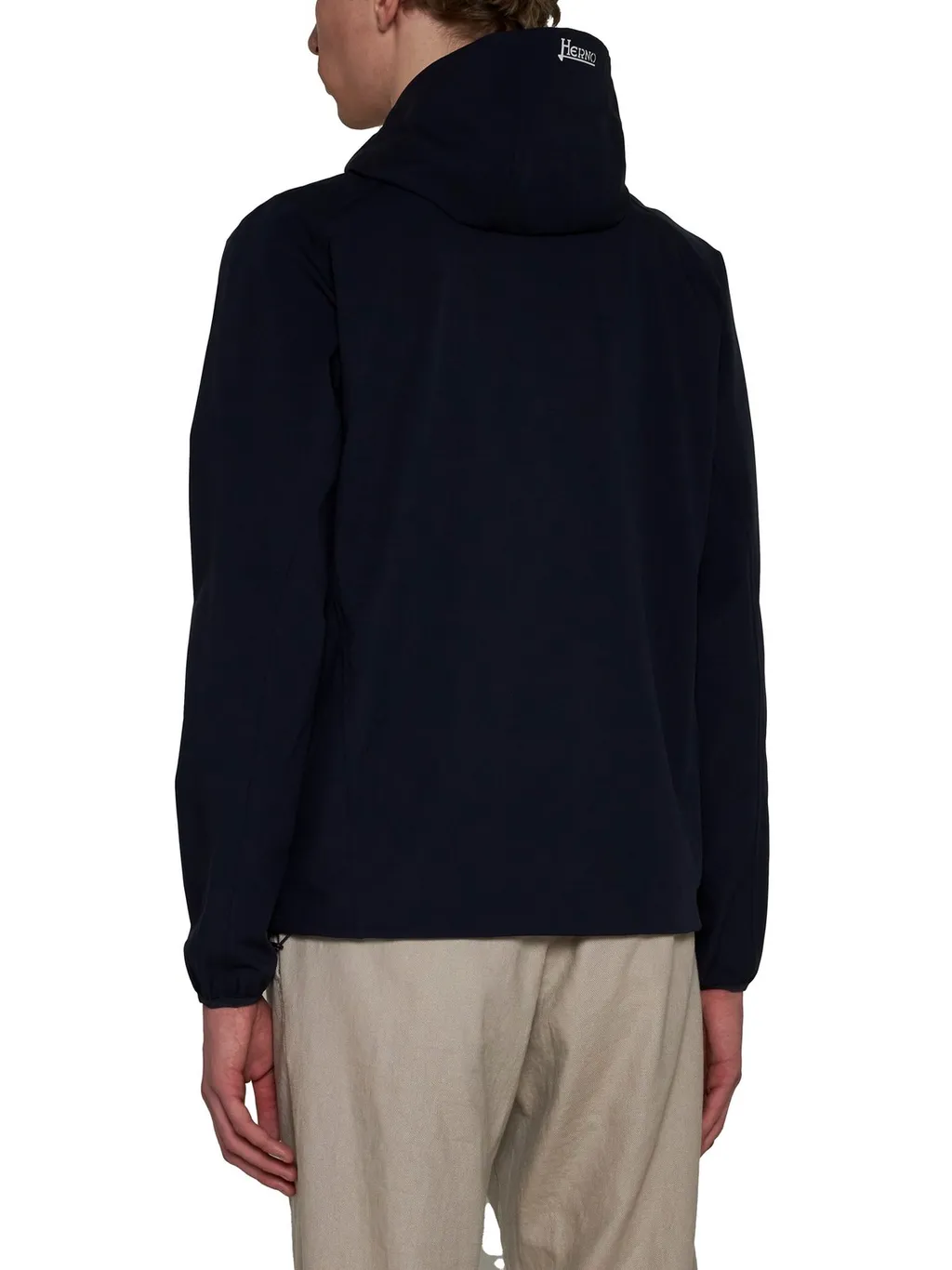 Herno Zip-Up Hooded Jacket