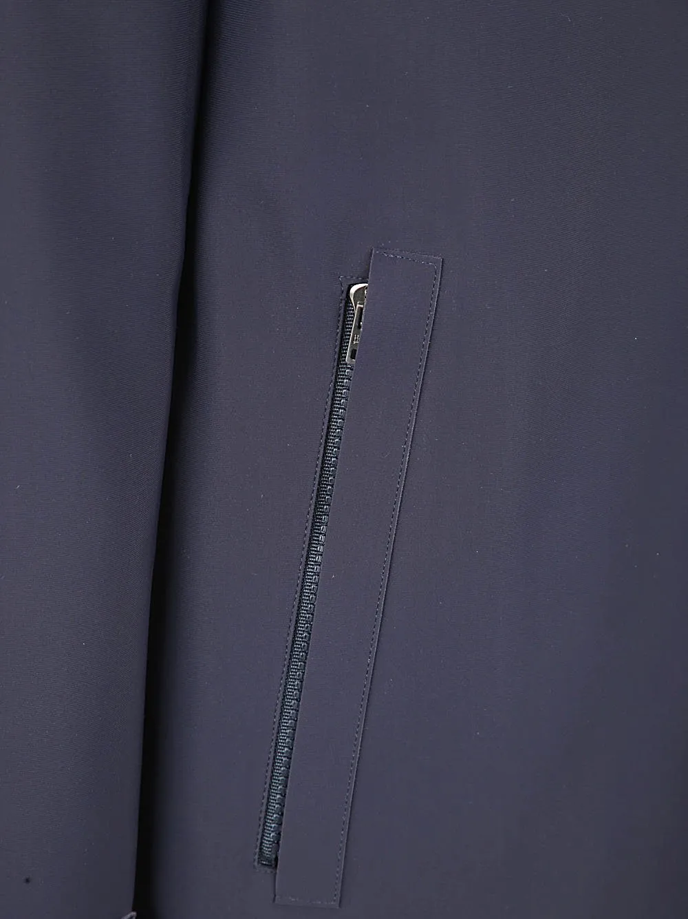 Herno Logo Plaque Hooded Jacket