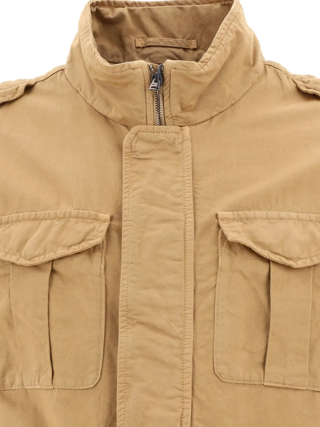 Herno High Neck Long-Sleeved Jacket