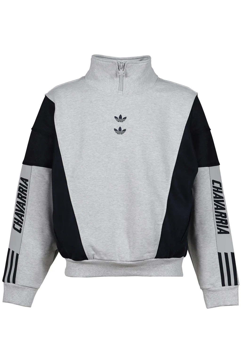 Watsonville Mockneck / Light Gry Heather/Legend Ink