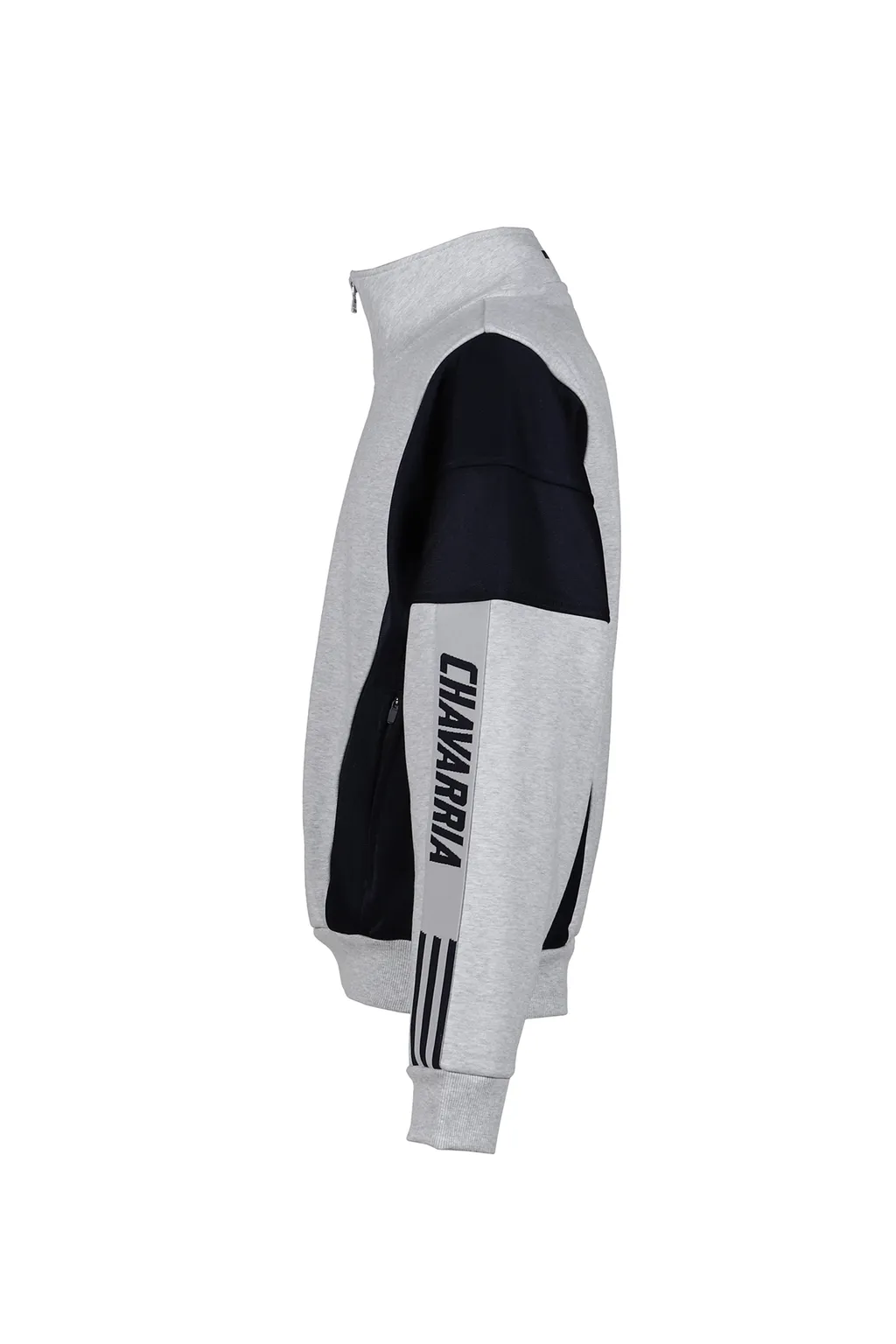 Watsonville Mockneck / Light Gry Heather/Legend Ink