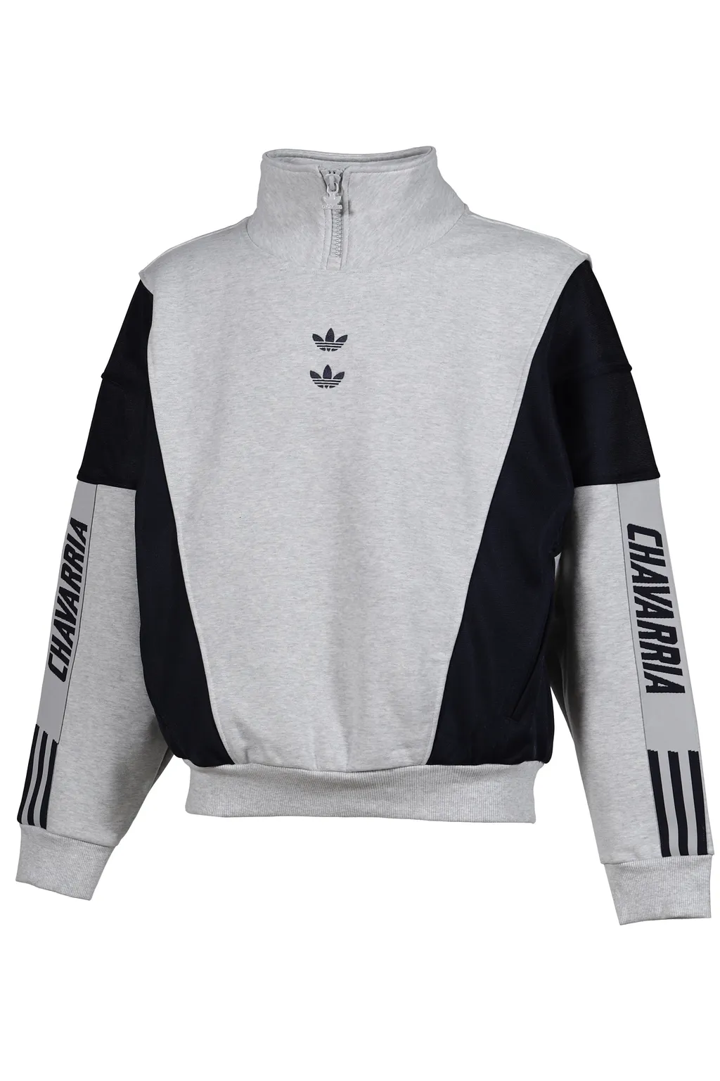 Watsonville Mockneck / Light Gry Heather/Legend Ink