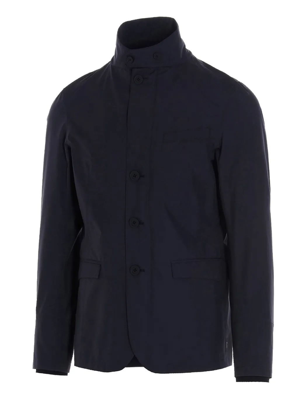 Herno High-Neck Buttoned Jacket