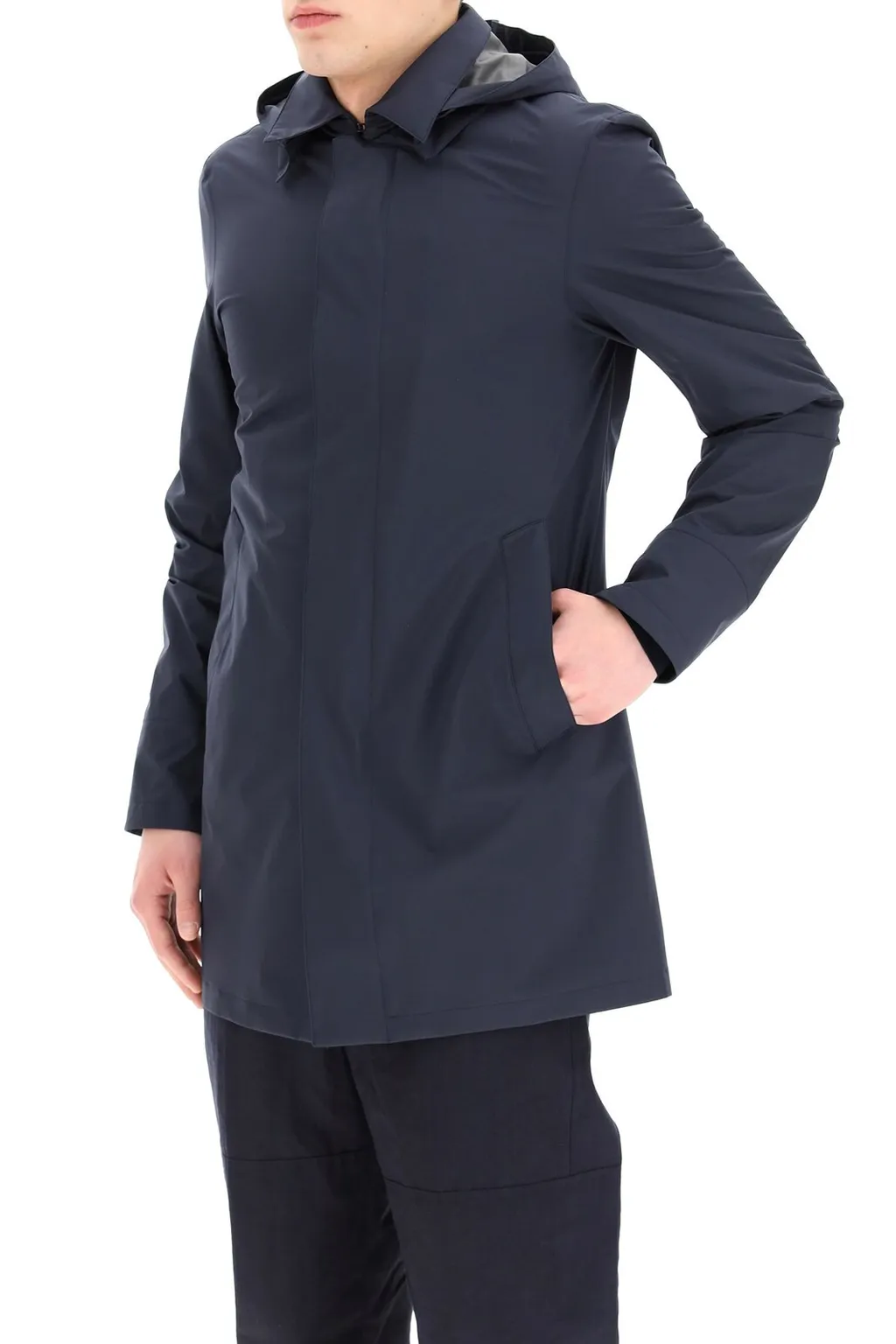 Herno Hooded Rain Coat