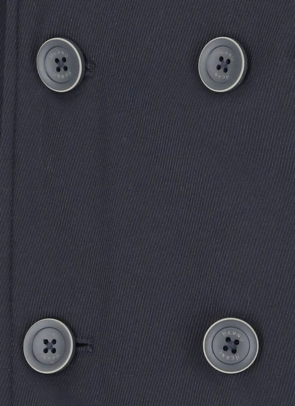 Herno Herno Padded Twill Double-Breasted Coat