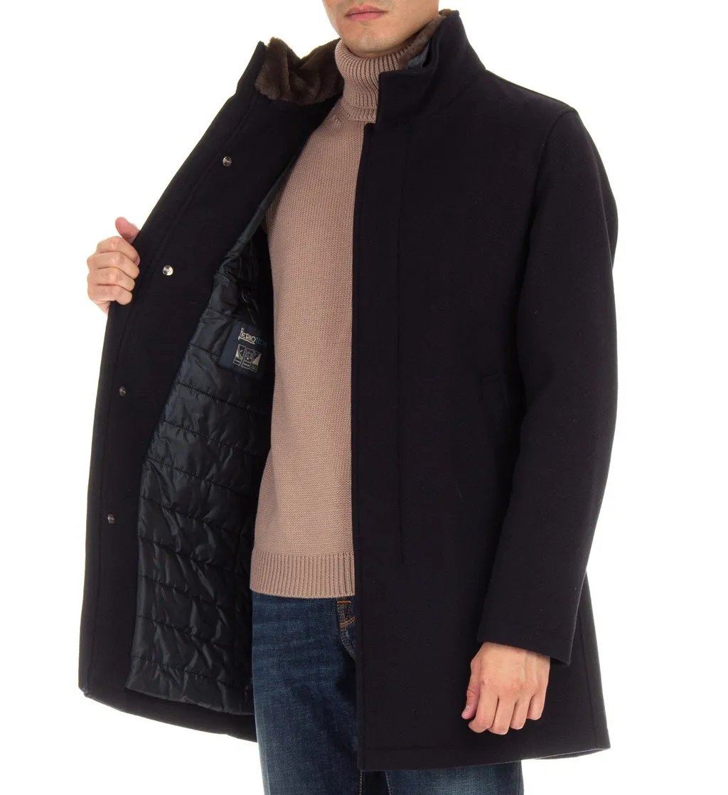 Herno Fur Collar Zipped Jacket