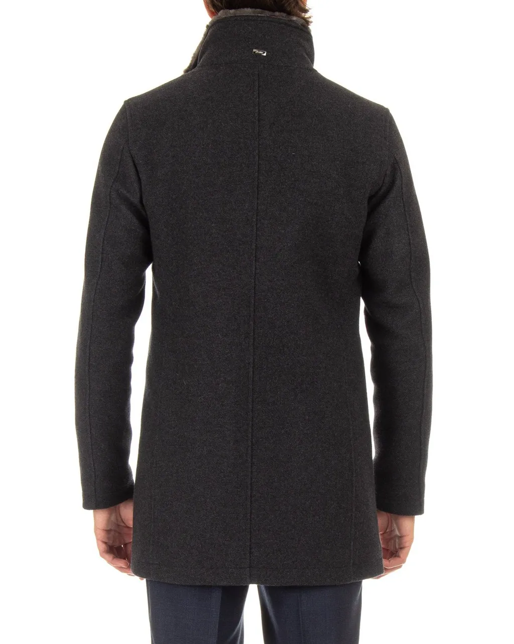 Herno Fur Collar Zipped Jacket