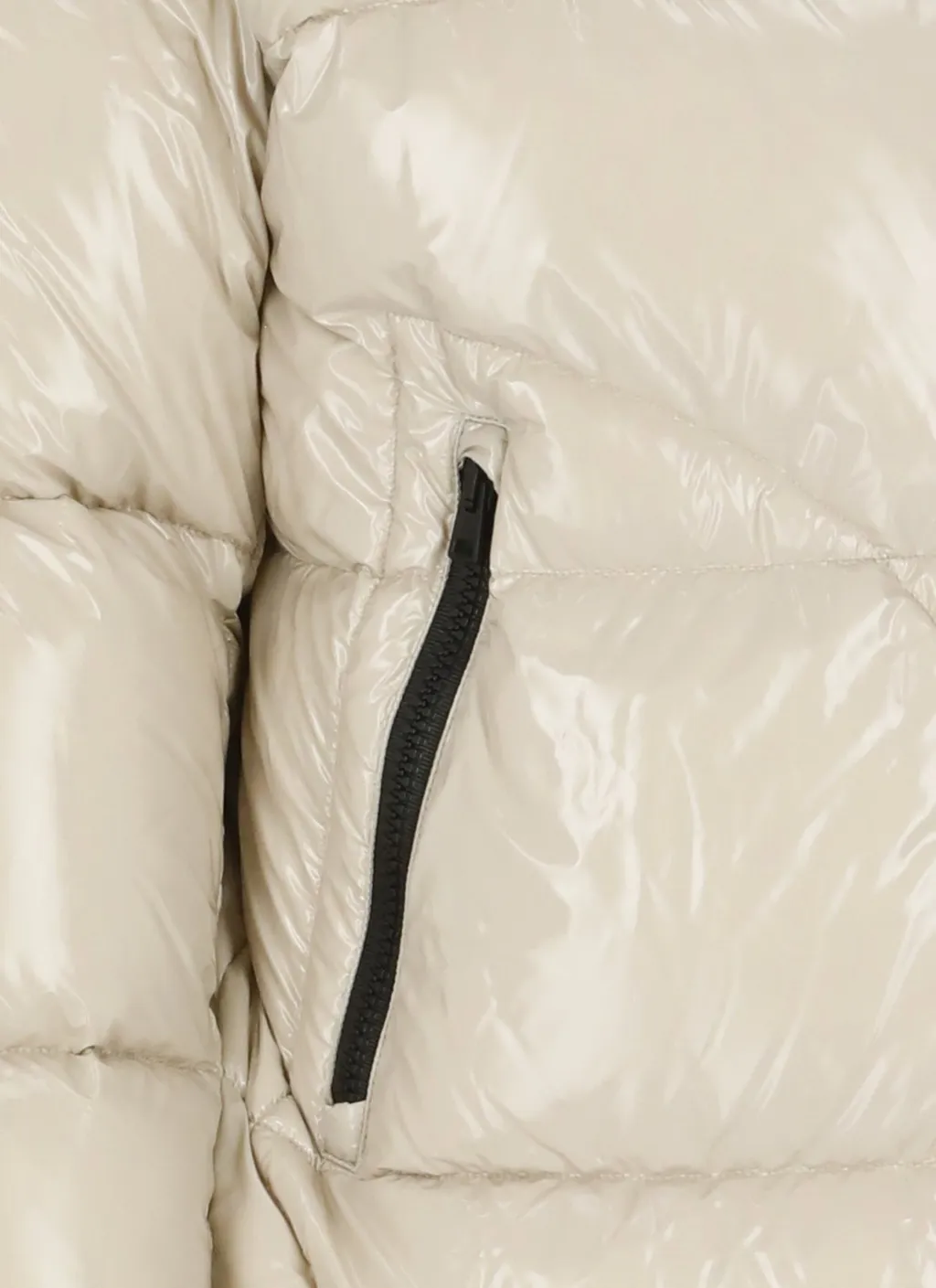 Herno Logo Patch Zip-Up Padded Jacket