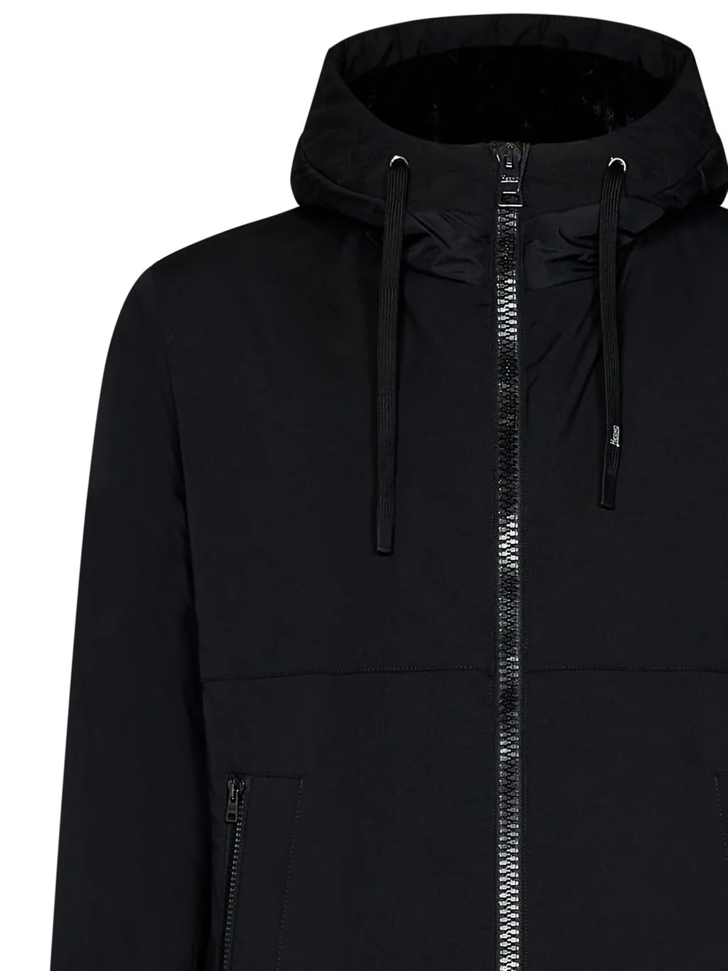 Herno Drawstring Hooded Jacket