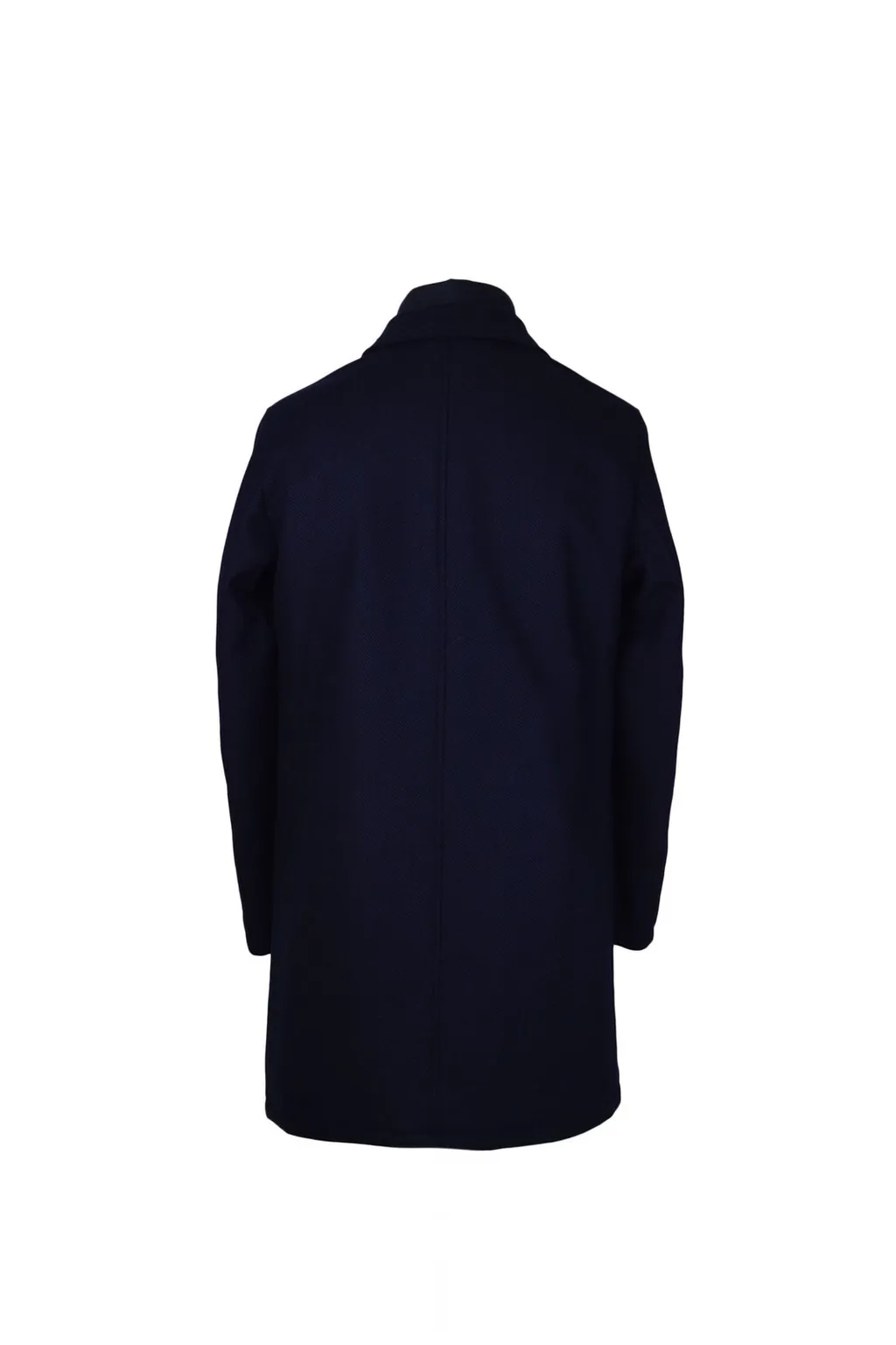 Herno Single-Breasted Straight Hem Coat