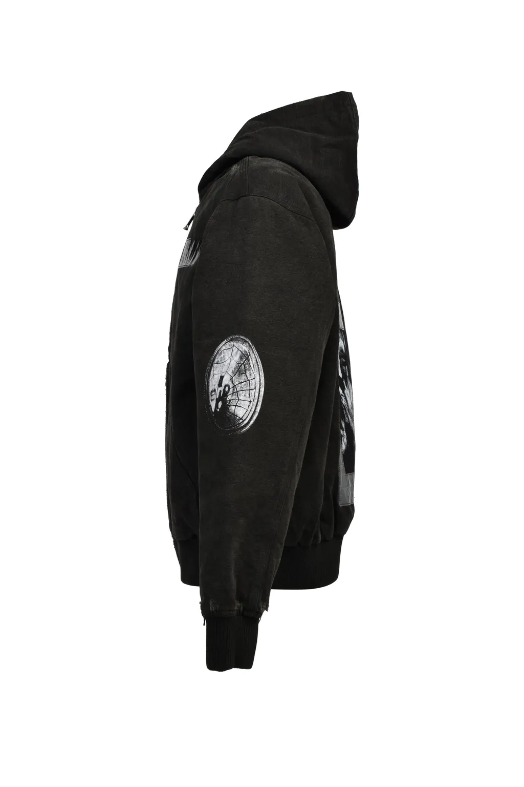 War Started Hooded Work Jacket / Blk