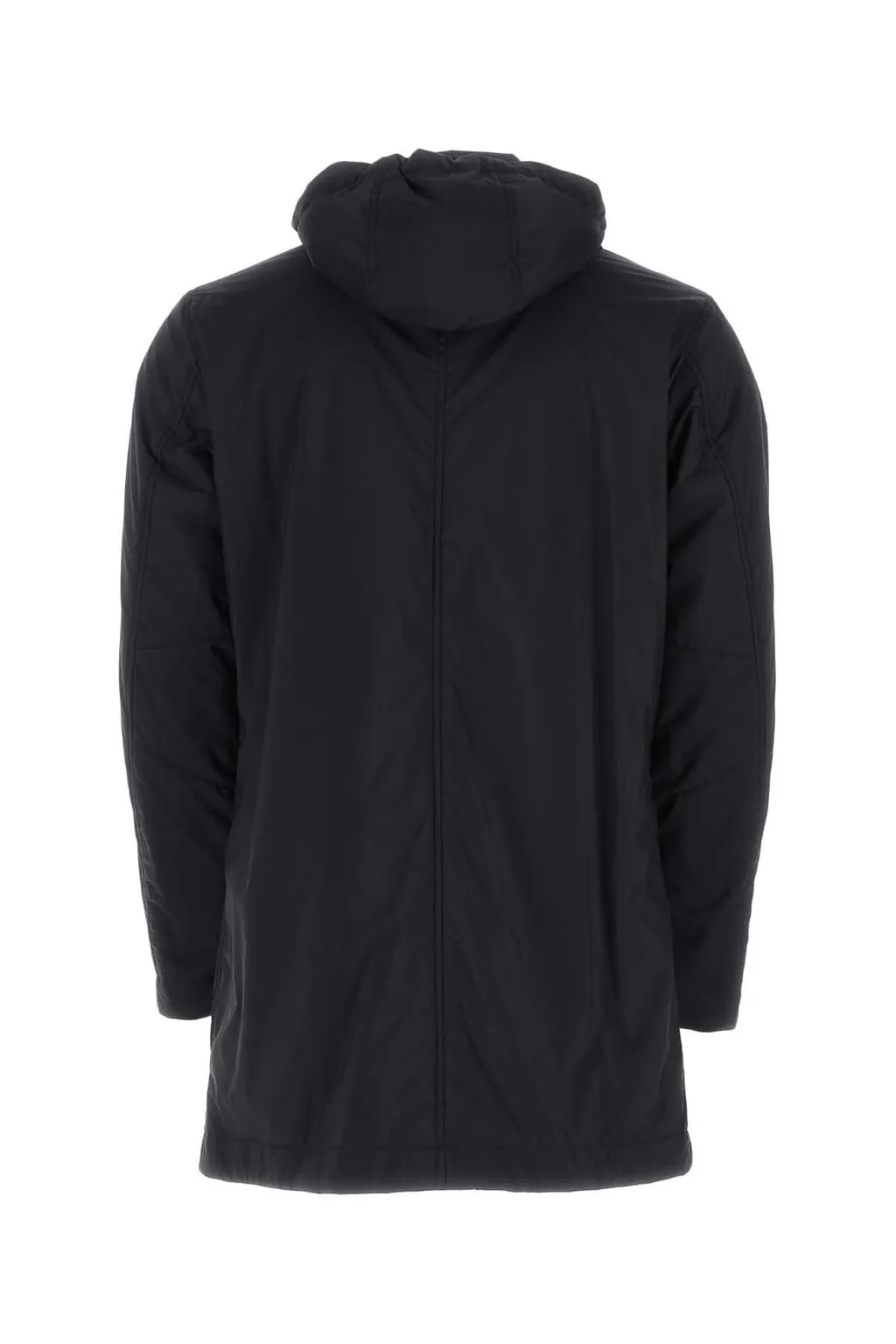 Herno Buttoned Hooded Drawstring Coat