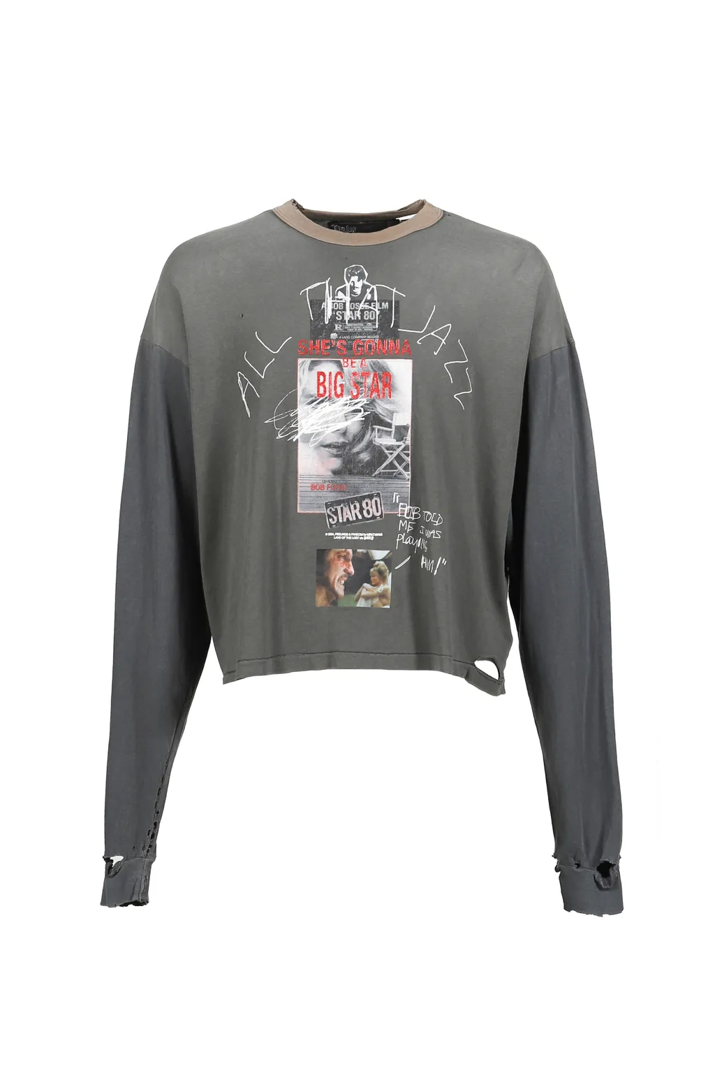 Star 80 L/S Tee / Vtg Blk
