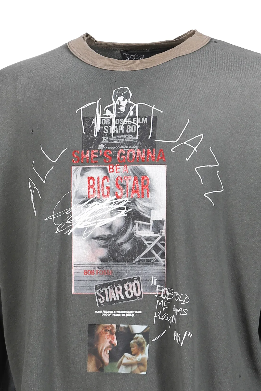 Star 80 L/S Tee / Vtg Blk