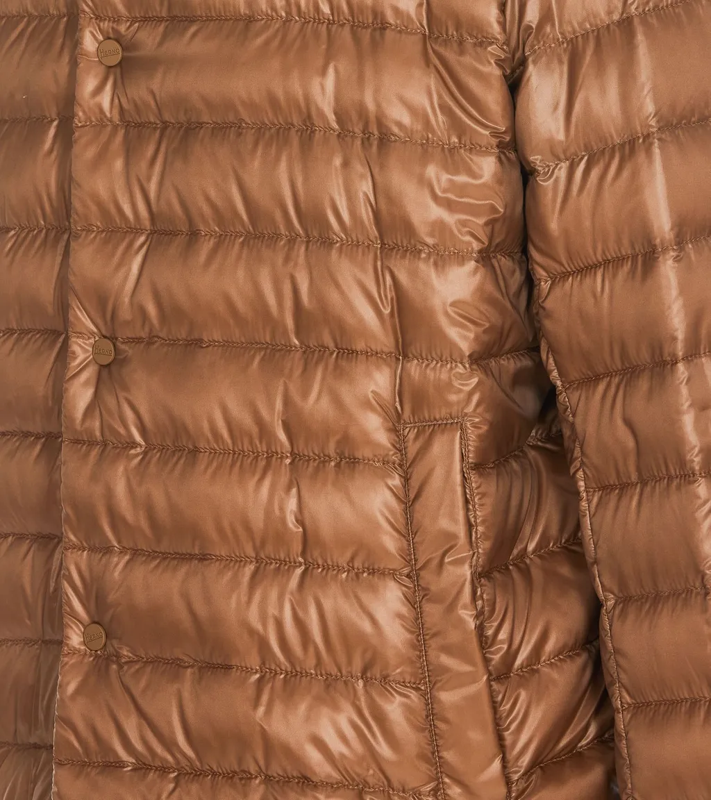 Herno Drawstring Hooded Padded Jacket