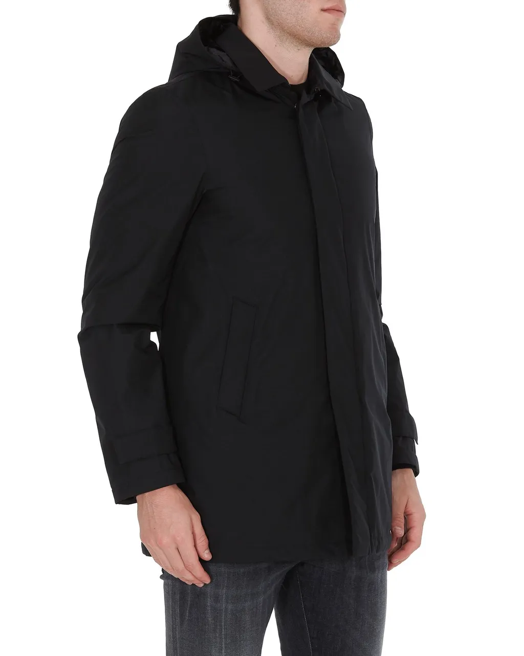 Herno Lightweight Hooded Coat