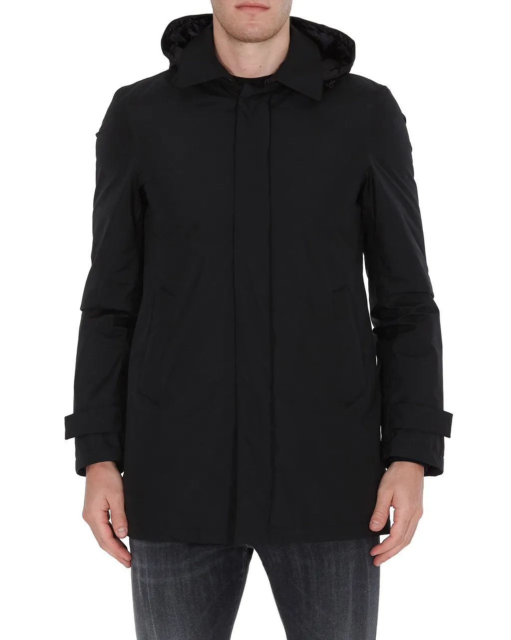 Herno Lightweight Hooded Coat