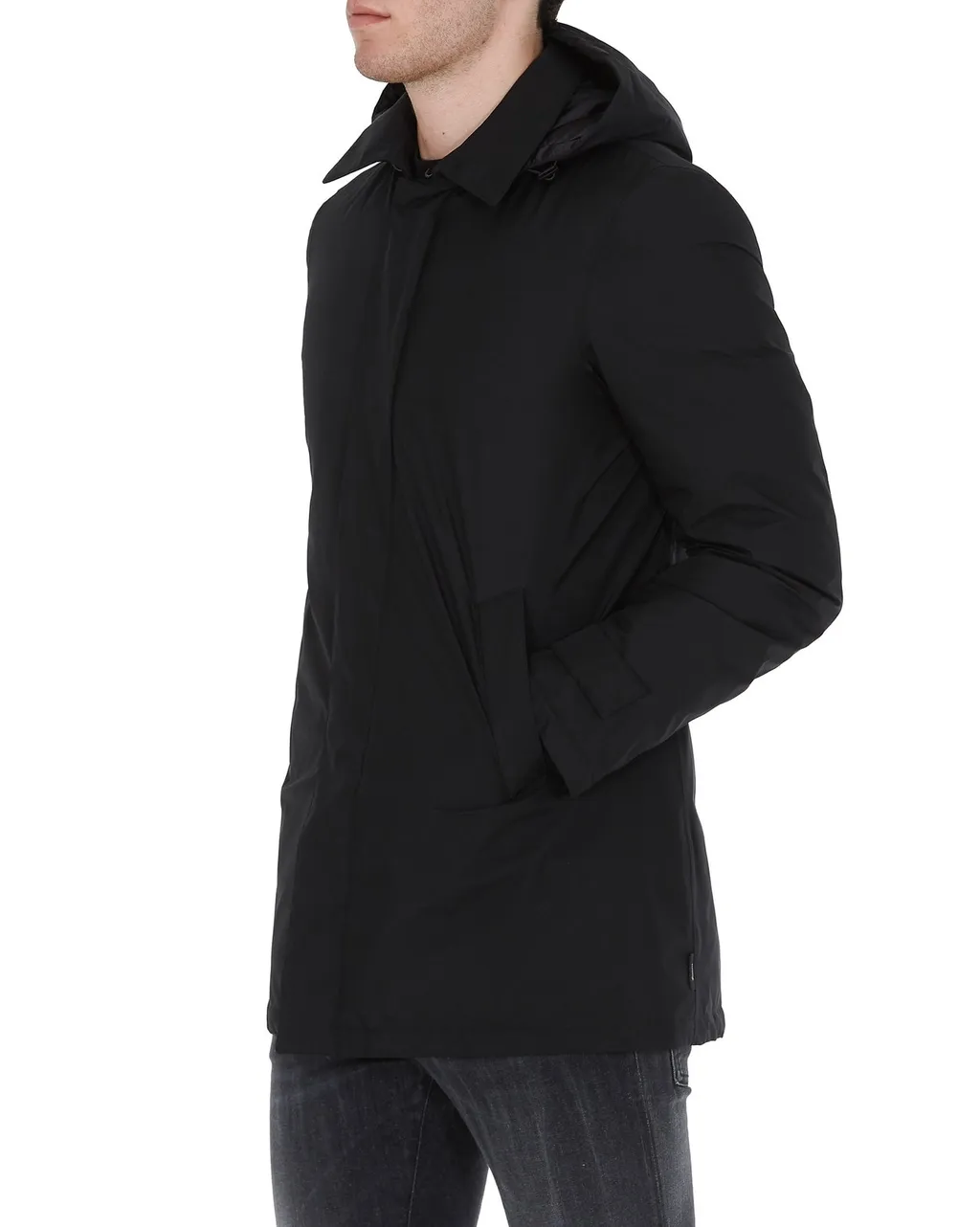 Herno Lightweight Hooded Coat