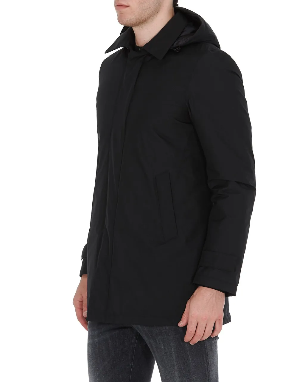 Herno Lightweight Hooded Coat