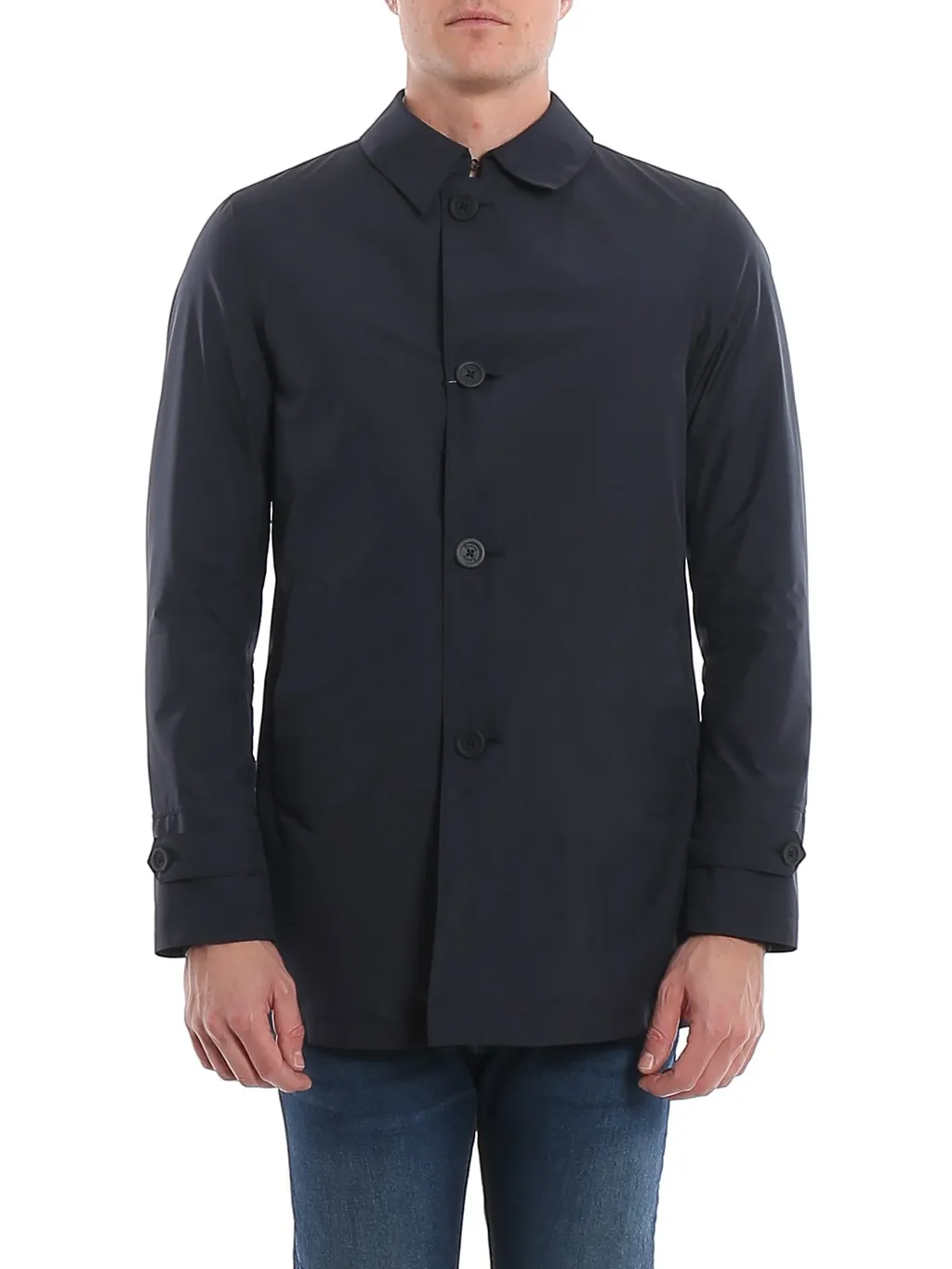 Herno Buttoned Shirt Jacket