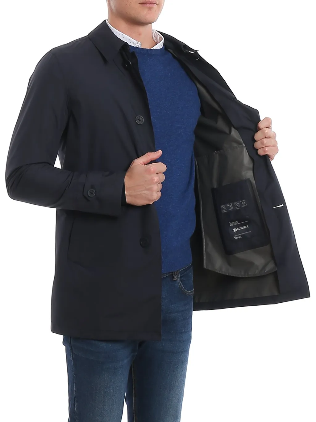 Herno Buttoned Shirt Jacket