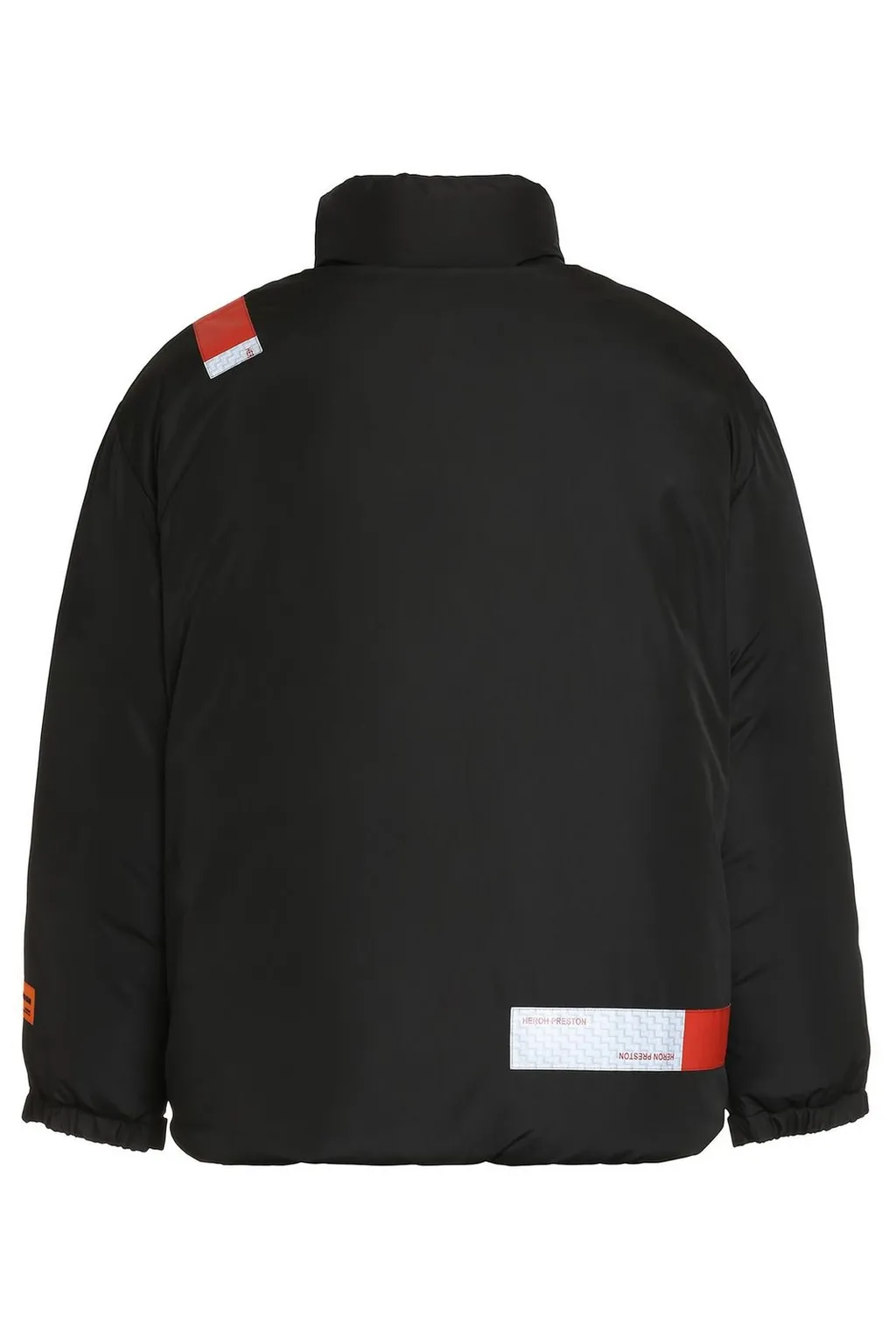 Heron Preston Logo Patch Zipped Puffer Jacket