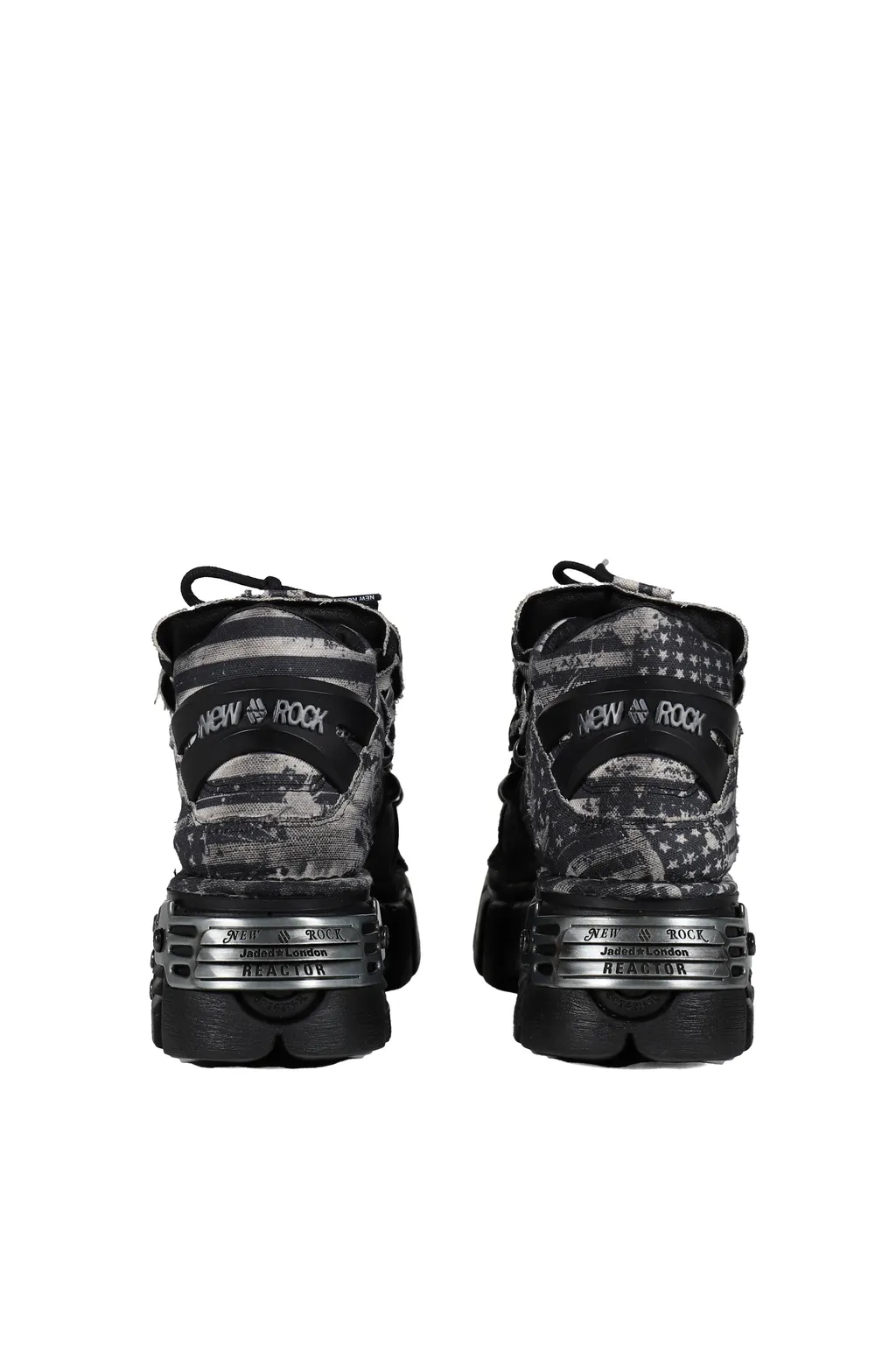 Distressed Flag Tower Boot / Gry
