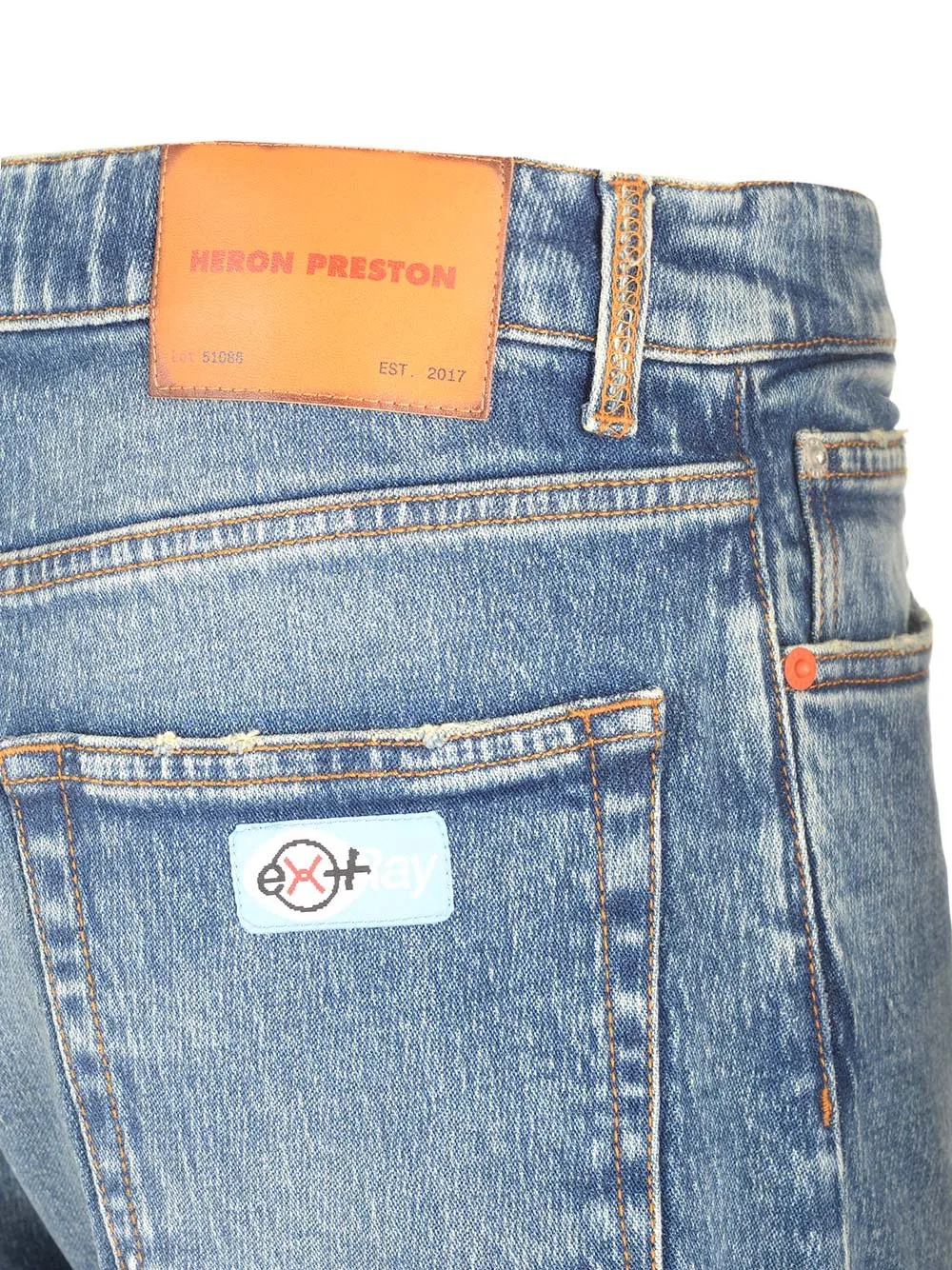 Heron Preston Ex-Ray Straight-Leg Jeans