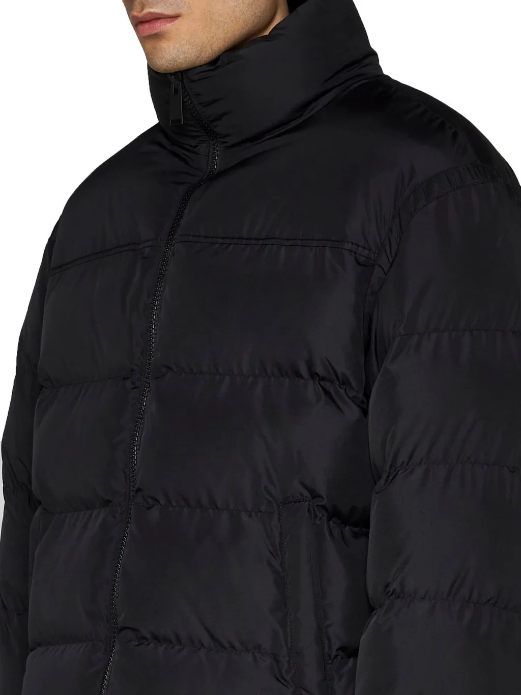 Heron Preston Ex-Ray Logo Patch Padded Jacket