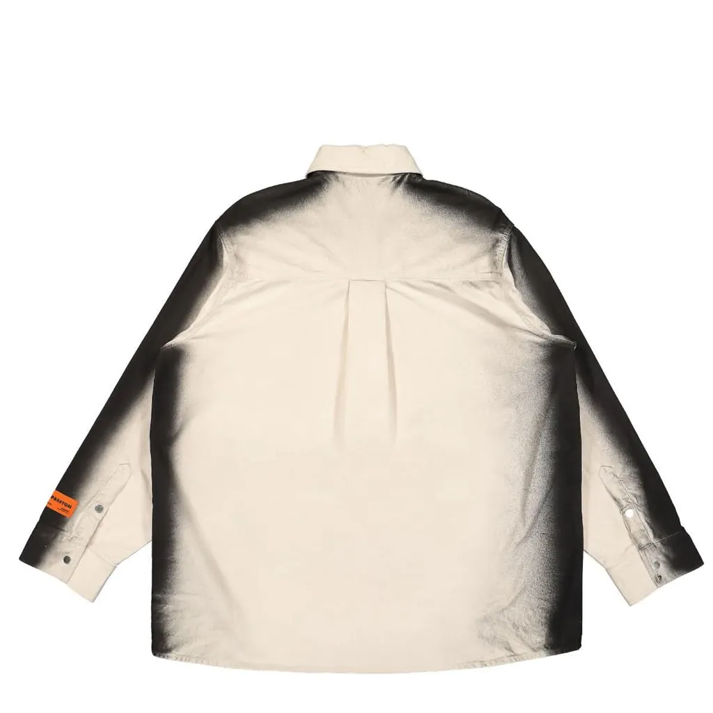 Heron Preston	Long Sleeved Faded Effect Shirt