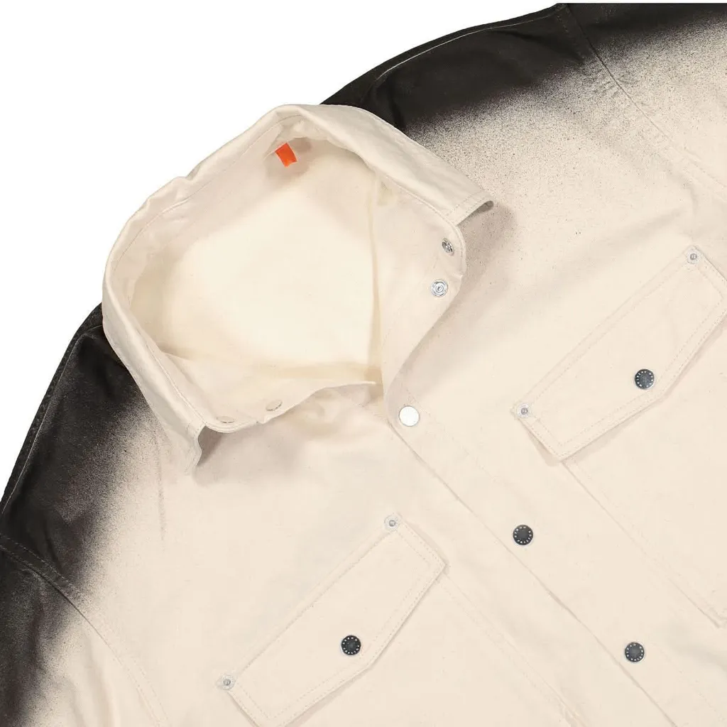 Heron Preston	Long Sleeved Faded Effect Shirt