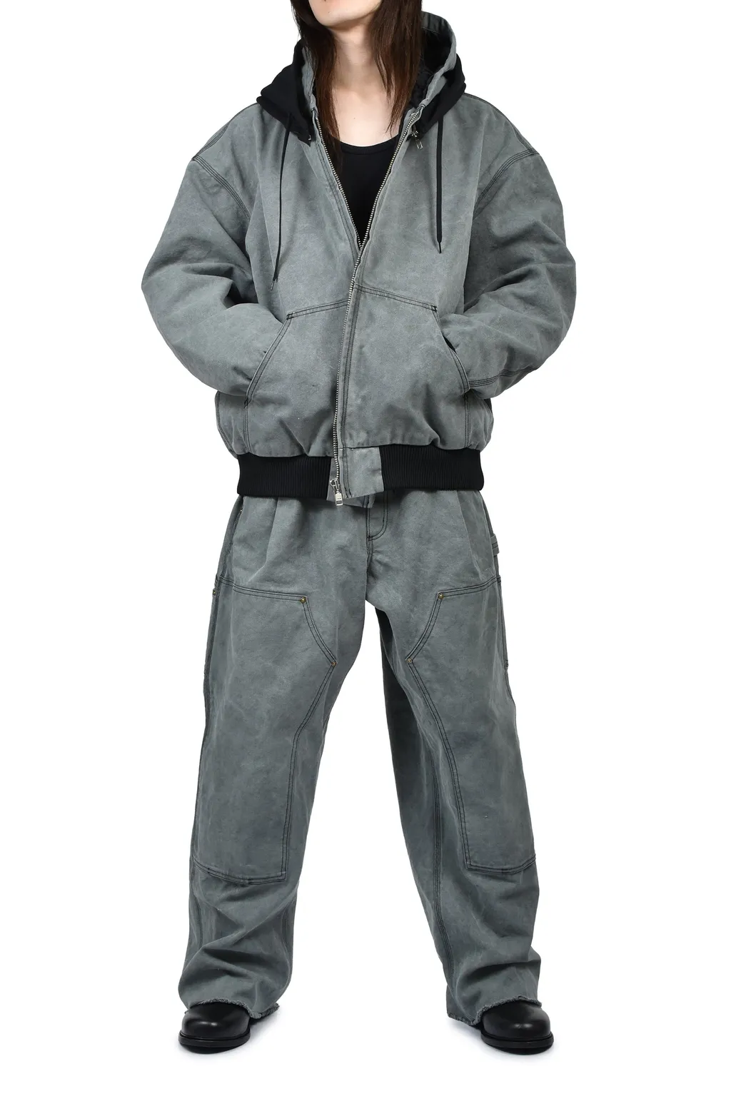 Hoodie Blouson / Cha